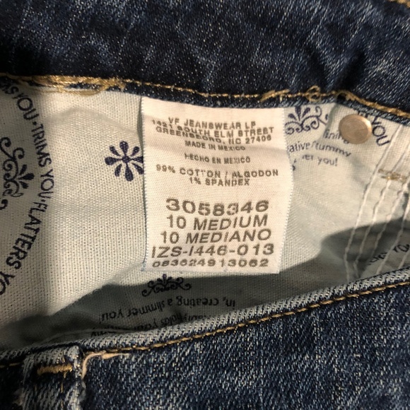 Lee Dark Denim Boot Cut Jeans - 10 Medium - Picture 7 of 9